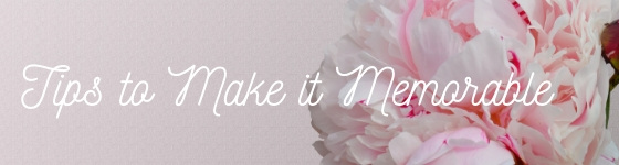 Make it Memorable Banner