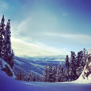 Looking over Whistler valley