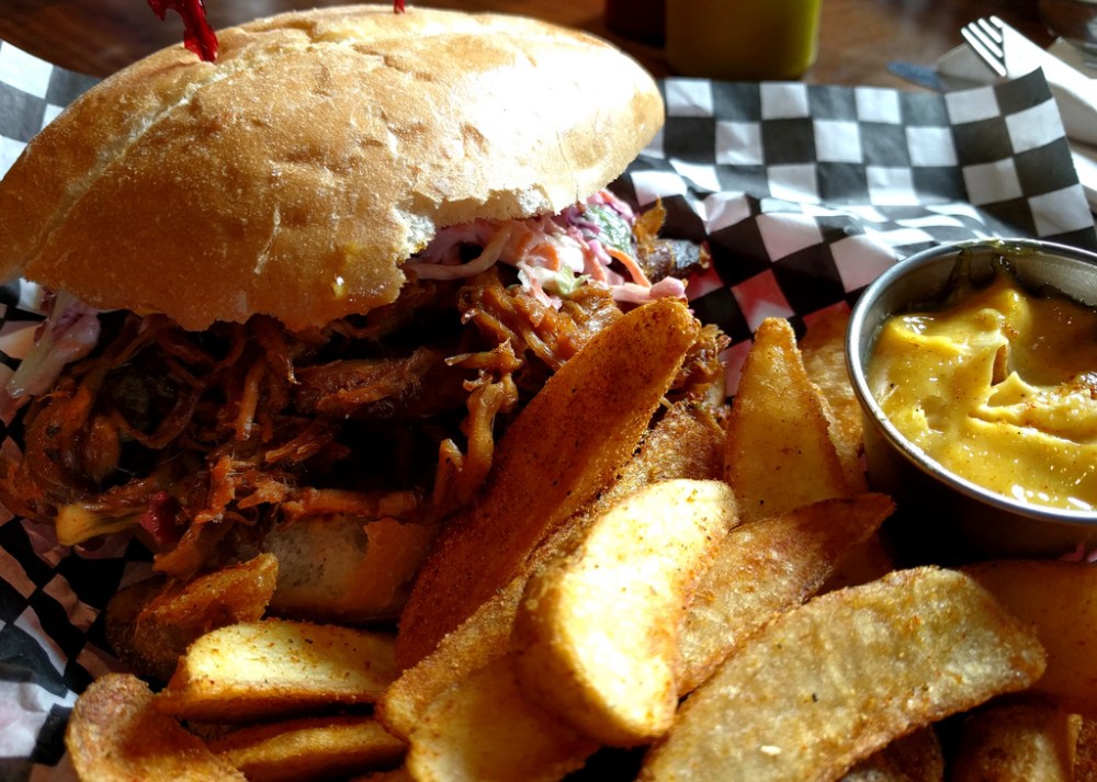 A burger from Dustry