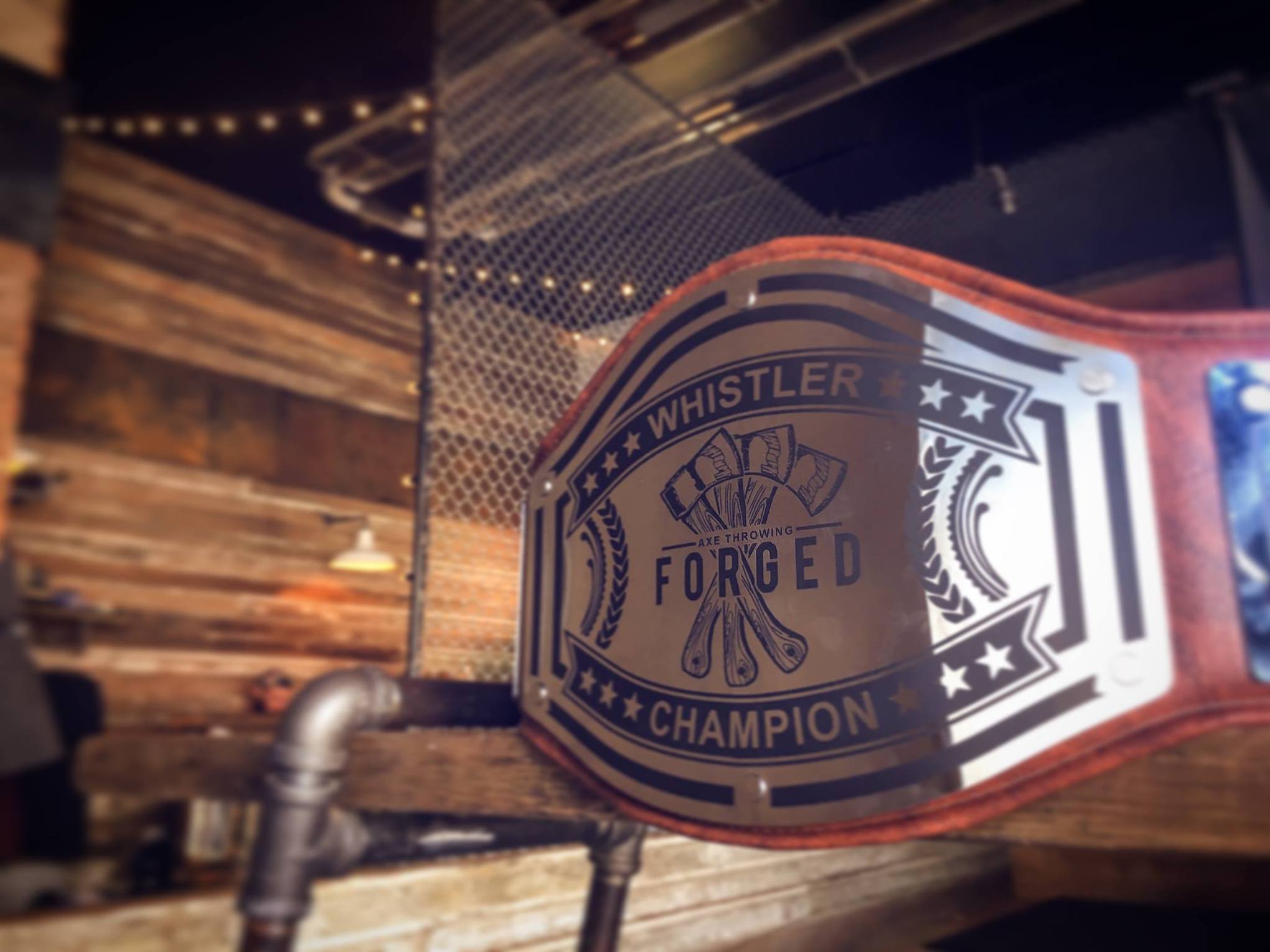 Forged Axe Throwing Belt