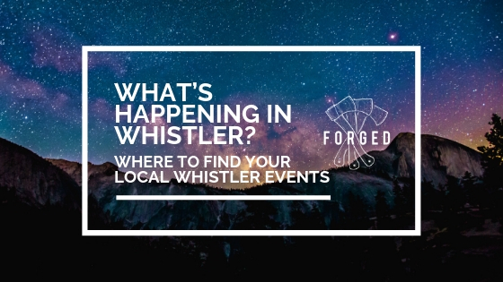Forged-Banner-Whistler-Events Banner Whistler Events