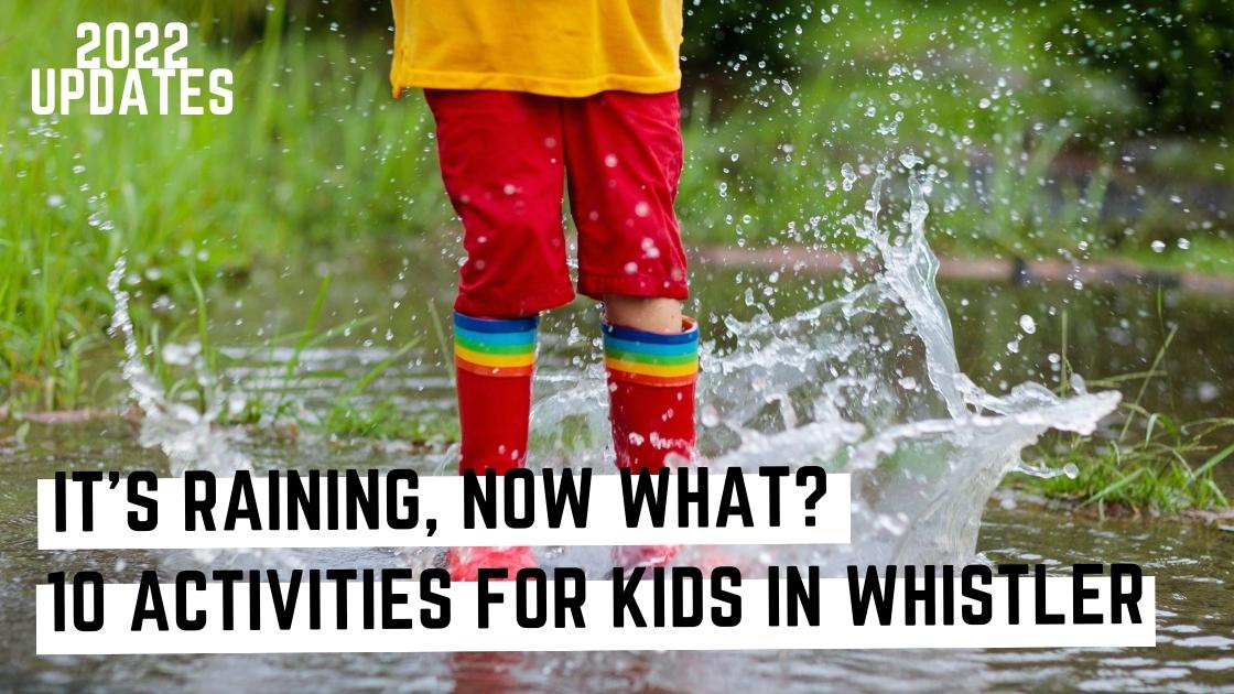 raining in whistler, blog header