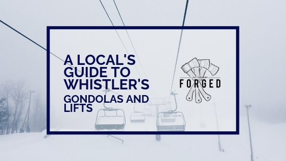 Forged-Banner-Whistler-Gondola Banner Whistler's gondolas and lifts