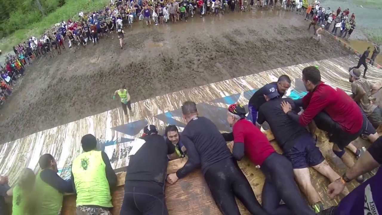 teammates helping eachother through the race