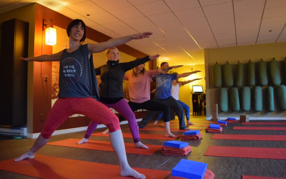 A session at yogacara in Whistler