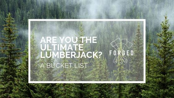 Banner Lumberjack bucket list