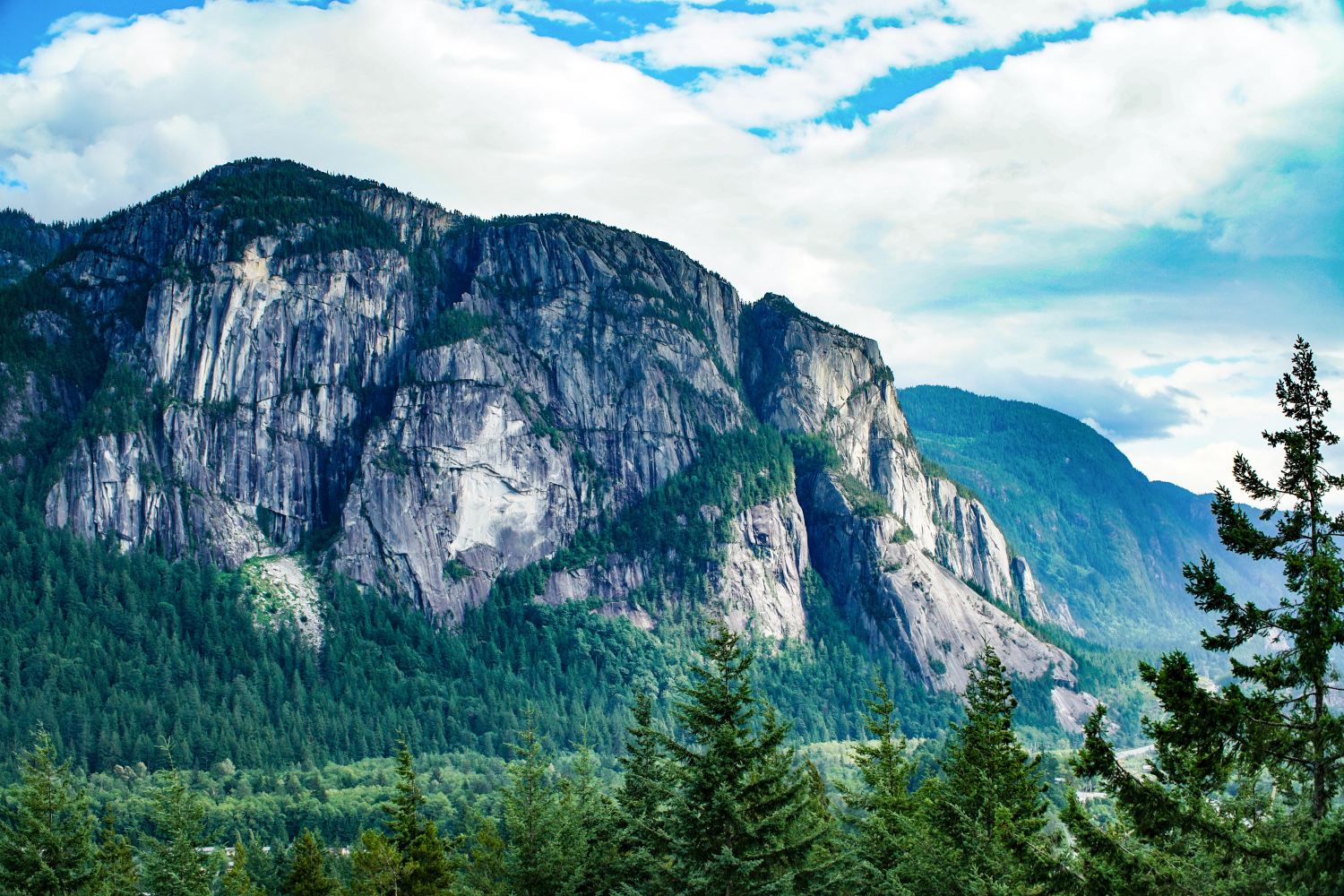 Epic landscape of the chief in Squamish