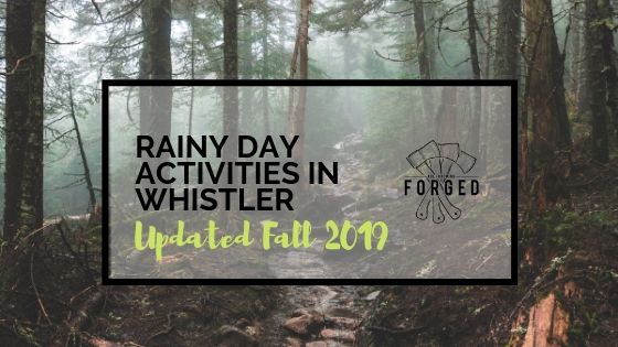 Banner Things to do in Whistler when it rains