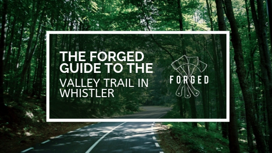 Forged-Banner-Rainy-day-Whistler Valley Trail guide