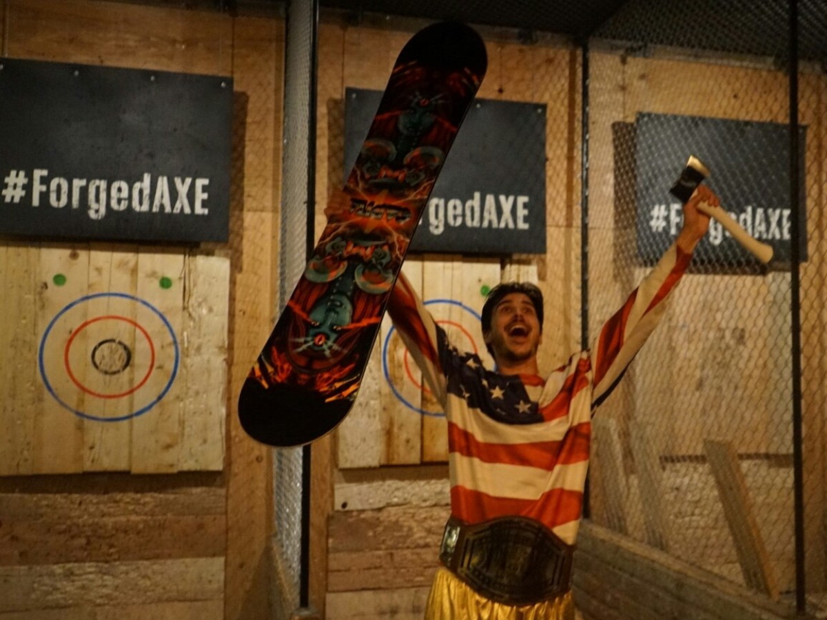 Axe Throwing League in Victoria on Thursdays