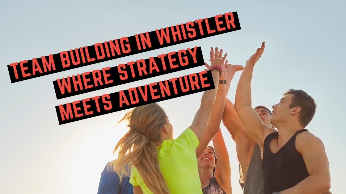 people in summer clothing, high five, team building